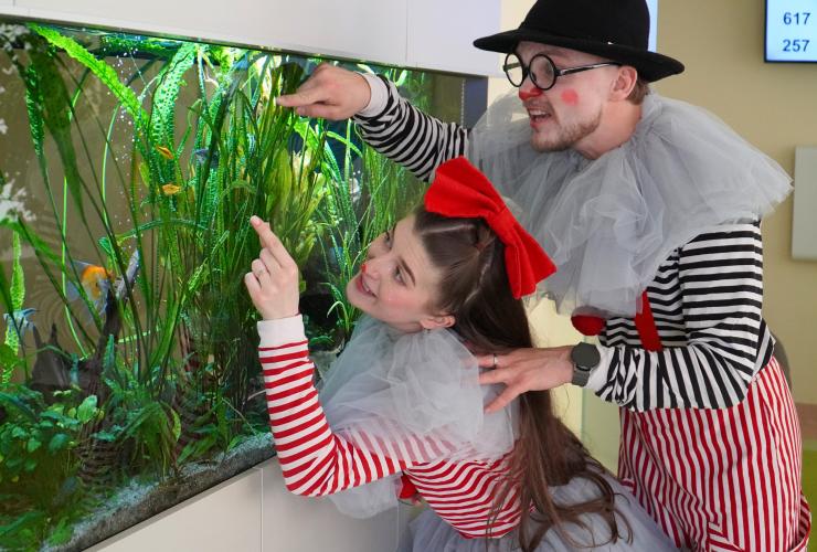 Raudonosios nosies dienos minėjimas poliklinikoje