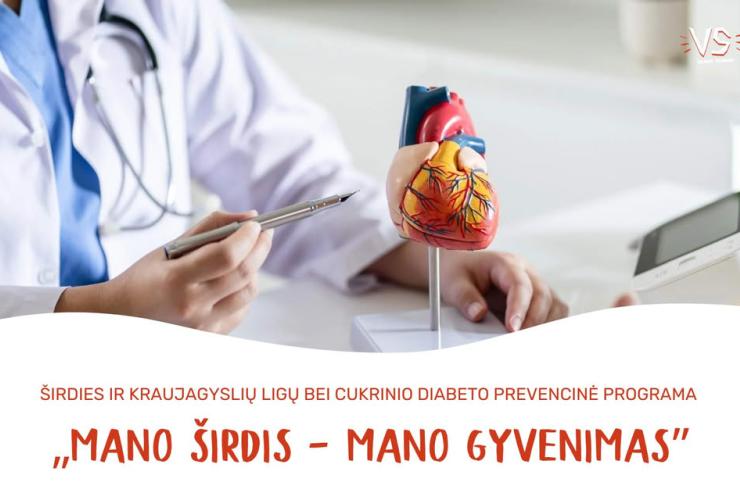 Prevencinė programa ,,Mano širdis – mano gyvenimas‘‘