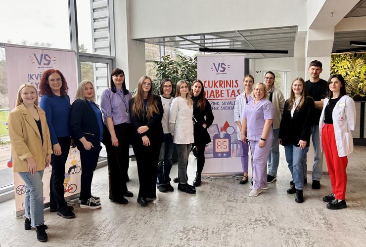 Cukrinio diabeto dienos minėjimas – mūsų komandos dalyvavimas
