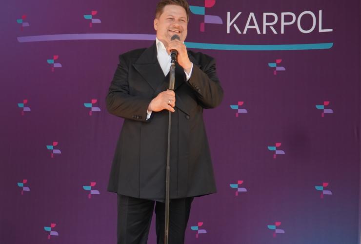 Karoliniškių poliklinikos kiemelyje skambėjo muzika ir gera nuotaika 