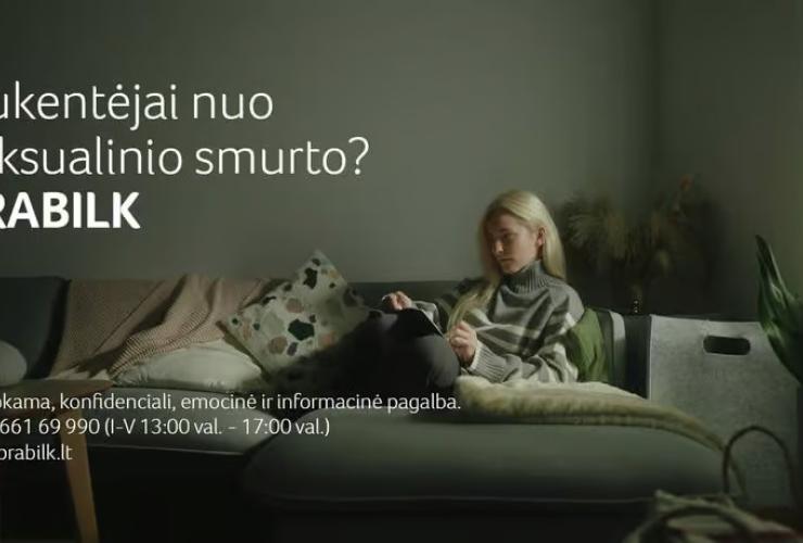 Balandis – seksualinio smurto prevencijos mėnuo: prabilk, gauk pagalbą!