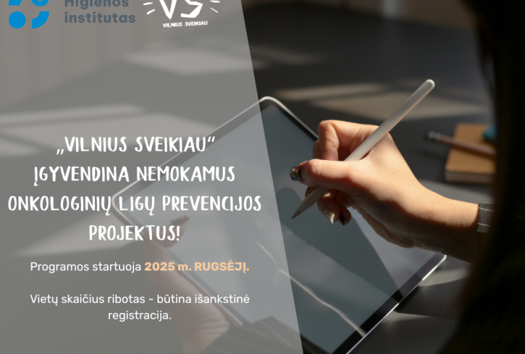 Onkologinių ligų prevencijos bendruomenėje projektai
