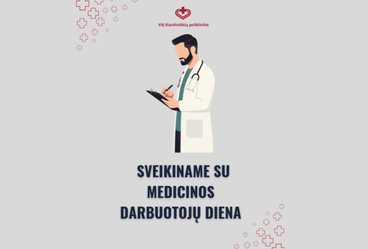 Sveikiname su medicinos darbuotojų diena!